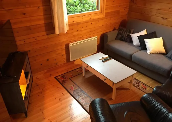 Charmante Maison En Bois Pour 5 Personnes Avec Terrasse Et Jardin - Fr-1-426-580 Дом отдыха *