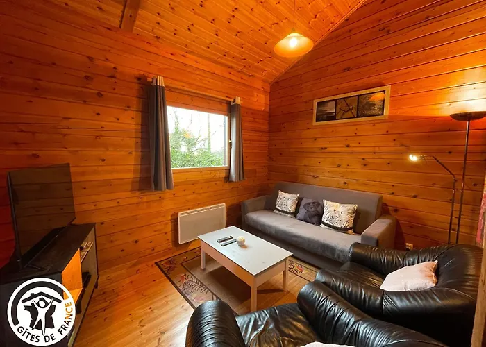 Charmante Maison En Bois Pour 5 Personnes Avec Terrasse Et Jardin - Fr-1-426-580